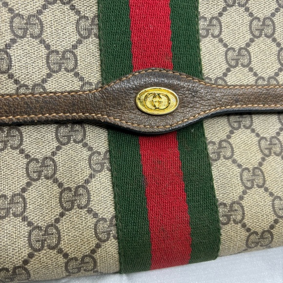 Gucci Web Sherry Line Clutch - Picture 11 of 11